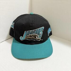 Vintage Jacksonville Jaguars Snapback Hat Black Sports Specialties Men’s
